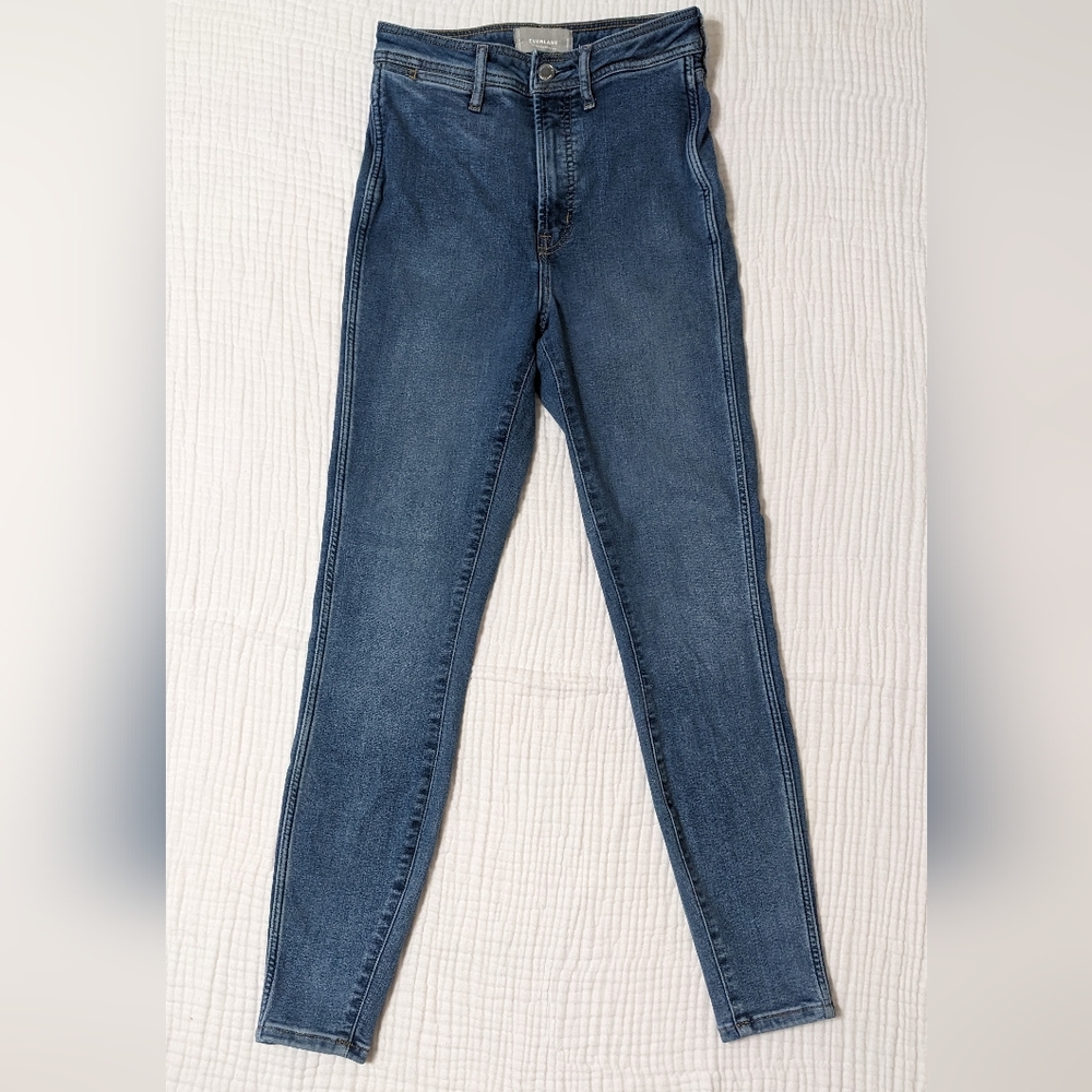 Everlane Way High Clean Front skinny jean